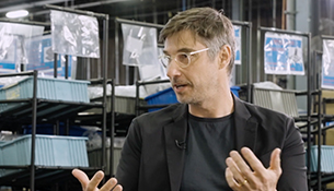 Todd Bracher discussing the worlds most sustainable task chair.